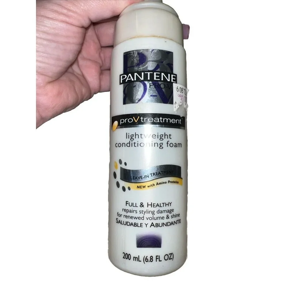 Pantene Pro-V  Treatment Lightweight Conditioning Foam 6.8 Fl Oz New‎ No Covers